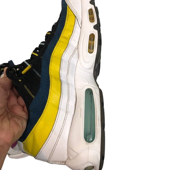 Nike Air Max Retro Catus Flower Multicolor Stripe Sneakers Mens Size 10.5 - Picture 7 of 11